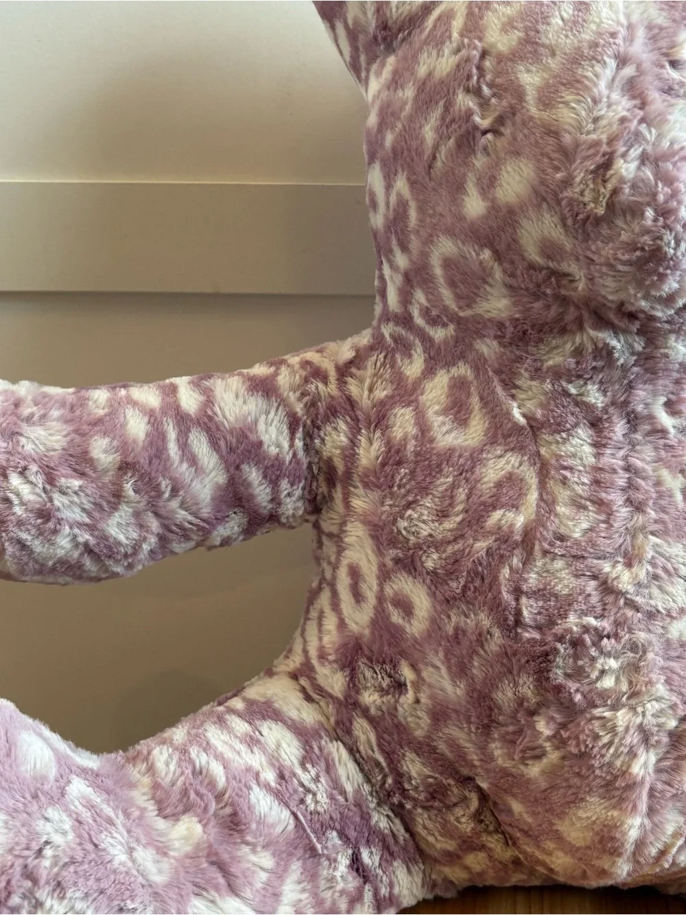 Southwestern Teddy Bear Leopard Chic Cozy Lavender The Handmade Heifer Large